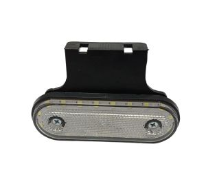 LED Trailer Truck Caravan Side Marker lights White Reflector E9 12v 24v