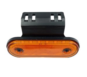 Led 12v 24v Luces Marcaror Remolque Camioin Amarillo Orange E9 Reflector 