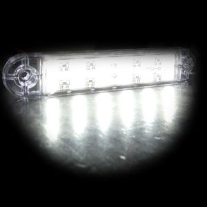 12 LED Seitenmarkierungsleuchten Anhänger Wohnmobil Weiß 24V LKW PKW