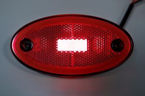 LED Begrenzungsleuchten Rot Neon Lkw Anhänger PKW 12V 24V