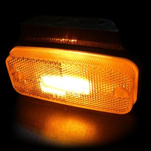 LED Anhänger LKW Wohnmobil Positionsleuchten Gelb Orangre Bernstein 12V 24V