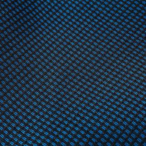 2+1 Universal Bilklädsel för Skåpbil Van Buss Svart Bla Läder Textil