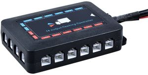 16 x 2 LED 12v Warnleuchte Notfall Frontblitzer Blitzlicht Strobe Licht Amber Lkw Auto