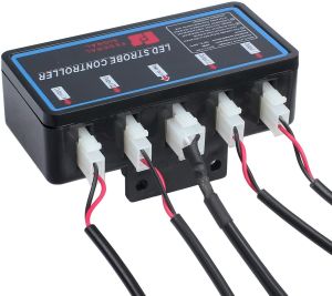 4 x 6 LED 12v Warnleuchten Notfall Frontblitzer Blitzlicht 20 Modi Orange Lkw Pkw