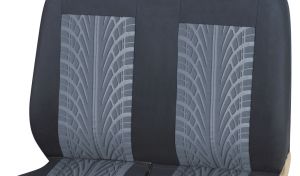 2+1 Universal Setetrekk Van Buss Svart Gra Tekstil