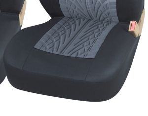 2+1 Universal Setetrekk Van Buss Svart Gra Tekstil