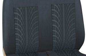 2+1 Universal Setetrekk Van Buss Svart Tekstil