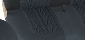 2+1 Universal Setetrekk Van Buss Svart Tekstil