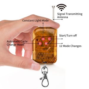 4 x 6 LED 12v 24v Warnleuchten Notfall Frontblitzer Lampen mit Fernbedienung Lkw Pkw