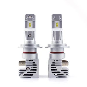 2 x Led H7 Lys Hovedlys Lyspærer Strålekaster Lampe Lastebil Bil Hi/Low Beam 50W 5000lm 6500K 12V 24V
