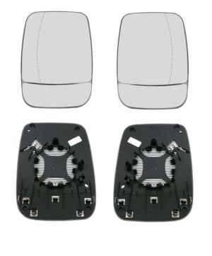 2 x Spiegel Spiegelglass für Renault Traffic 2014+ Rechts Links Unter Teil mit Heizung