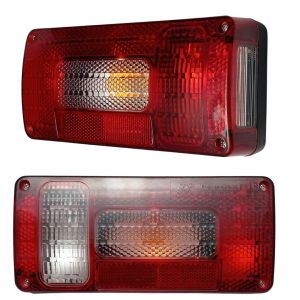 2 x Tail Reverse Rear Trailer Truck Lorry Light Bulb Lamp with Cable 12v  E11