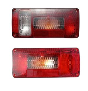 2 x Luces Luz  Piloto Trasera Lampara Bombila Camión Remolque Con Cable 12v E11