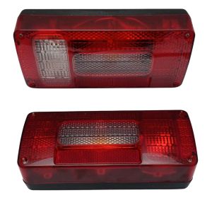 2 x Luces Luz  Piloto Trasera Lampara Bombila Camión Remolque Con Cable 12v E11