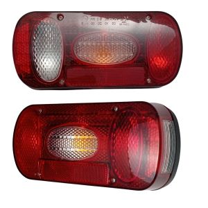 2 x Tail Reverse Rear Trailer Truck Lorry Light Bulb Lamp with Cable 12v  E11