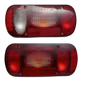 2 x Tail Reverse Rear Trailer Truck Lorry Light Bulb Lamp with Cable 12v  E11