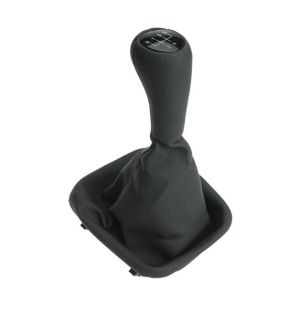 BMW E39 5er Serie 5 Gang Schaltknäufe Schaltsack Knauf Manuell Leder Schwarz 