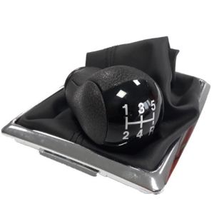 FORD FOCUS 5 Gang  98-04 MK1 Schaltknäufe Schaltsack Knauf Manuell Leder Schwarz