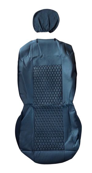 Sitzbezüge für CITROEN JUMPER MK3 2006-2019 Van Schwarz Leder