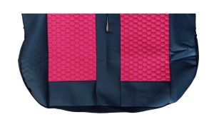 Bilklädsel för MERCEDES SPRINTER W903 W906 Van Svart Röd Läder 