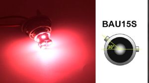 LED 22 SMD PY21W BAU15S Canbus 12V Luces Bombillas Coche Luz Piloto Traseras Rojo