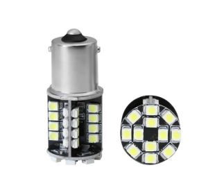 LED 44 SMD P21W BAY15D 1156 Canbus 12V Luces Bombillas Coche Luz Piloto Traseras Blanco 5W