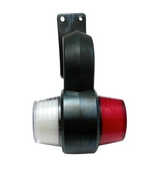 2 x Led Lastbil MarkeringslJys Ljus Lampa 12V 24V 