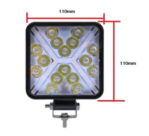 16 LED Arbeitsscheinwerfer Scheinwerfer Lamp 12V 24V Für PKW LKW Traktor Arbeitslicht Leuchten