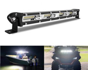 36 LED BAR 332mm 108W SPOT Luces de Trabajo Lampara Proyector 10-30V  Luz Faro de inundación Auto Coche SUV 