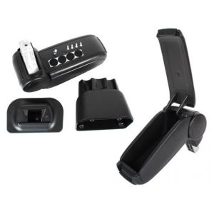 VW Touran 2003-2015 Coteira Auto Masini Consola Centrala Piele Negru