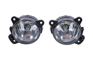 2 x Nebelscheinwerfer Halogen Frontscheinwerfer Lampe für Skoda Fabia,Roomster,VW Polo,Crafter,Transporter E4