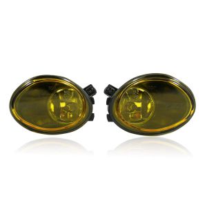 2 x Nebelscheinwerfer Halogen Frontscheinwerfer Lampe Gelb für BMW E39(2001-2004) 5er Serie E46(2001-2005) 3er Serie E4