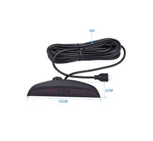 Car Auto Universal Parktronic Led Parking Sensor 8 Sensors Reverse Black