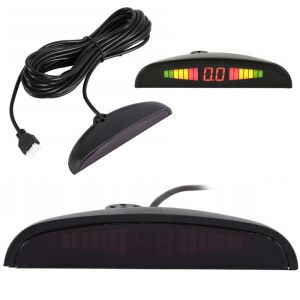 Car Auto Universal Parktronic Led Parking Sensor 6 Sensors Reverse Black