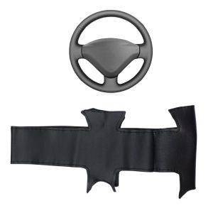 Lenkrad Abdeckung Für Peugeot Partner Tepee,Citroen Berligo 2009-2018 Öko-Leder Zum Nähen
