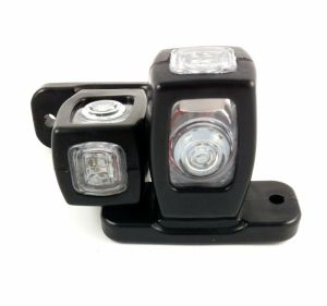 2 x Led Markeringslys,Sidemarkeringslys Lastebil Tilhenger E20 12/24V