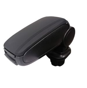 BMW Mini R55,Clubmann R56,Convertible R57 Armlene Konsoll Midtkonsoll til Bil Svart lær