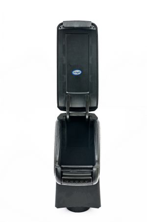 Volkswagen Polo,Vento 2010-2017 Accoudoir Central Console Voiture Noir Textile