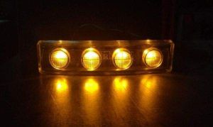 LED SCANIA P/G/R/T Umrissleuchten Licht Leuchten Beleuchtung Sonnenschirm Kabine Lampe Orange E2 24V