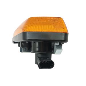 2 x Mercedes Actros MP4 Steckdose Seitenmarkierungsleuchten Orange Reflektor Links Rechts 