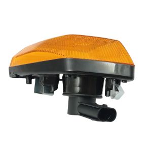 2 x Mercedes Actros MP4 Steckdose Seitenmarkierungsleuchten Orange Reflektor Links Rechts 