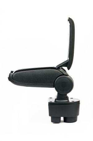 Opel Corsa C,Opel Combo,Opel Tigra Car Auto Armrest Centre Console Arm Storage Box Black Textile