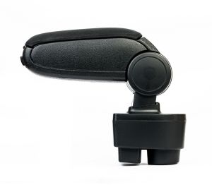 Opel Corsa C,Opel Combo,Opel Tigra Car Auto Armrest Centre Console Arm Storage Box Black Textile