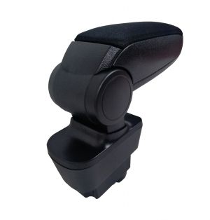Fiat Grande Punto,Fiat Punto EVO,Fiat Punto,Fiat Linea Reposabrazos Central Apoyabrazos para Coches Textil Negro