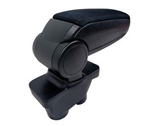 Peugeot 208 2012-2019 Accoudoir Central Console Voiture Noir Textile