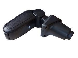 FIAT 500 L 2012 - 2018 Accoudoir Central Console Voiture Noir Textile