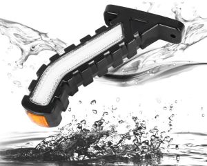 2 x Led NEON Posisjonslys Dynamic Blinklys Lastebil Tilhenger 12V 24V 