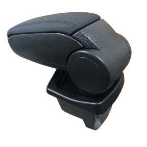 Renault Megane IV 2016+ Mittkonsol Armstöd Bilarmstöd för Bil Svart Läder