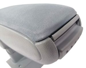 VW PASSAT B6 2005-2010 Armlene Konsoll Midtkonsoll til Gra Tekstil