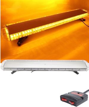 96 LED 140cm BAR Blitzlicht Warnleuchte Notfall Strobe Leuchten 12V 24V